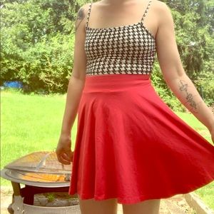 Red hoop skirt ♥️